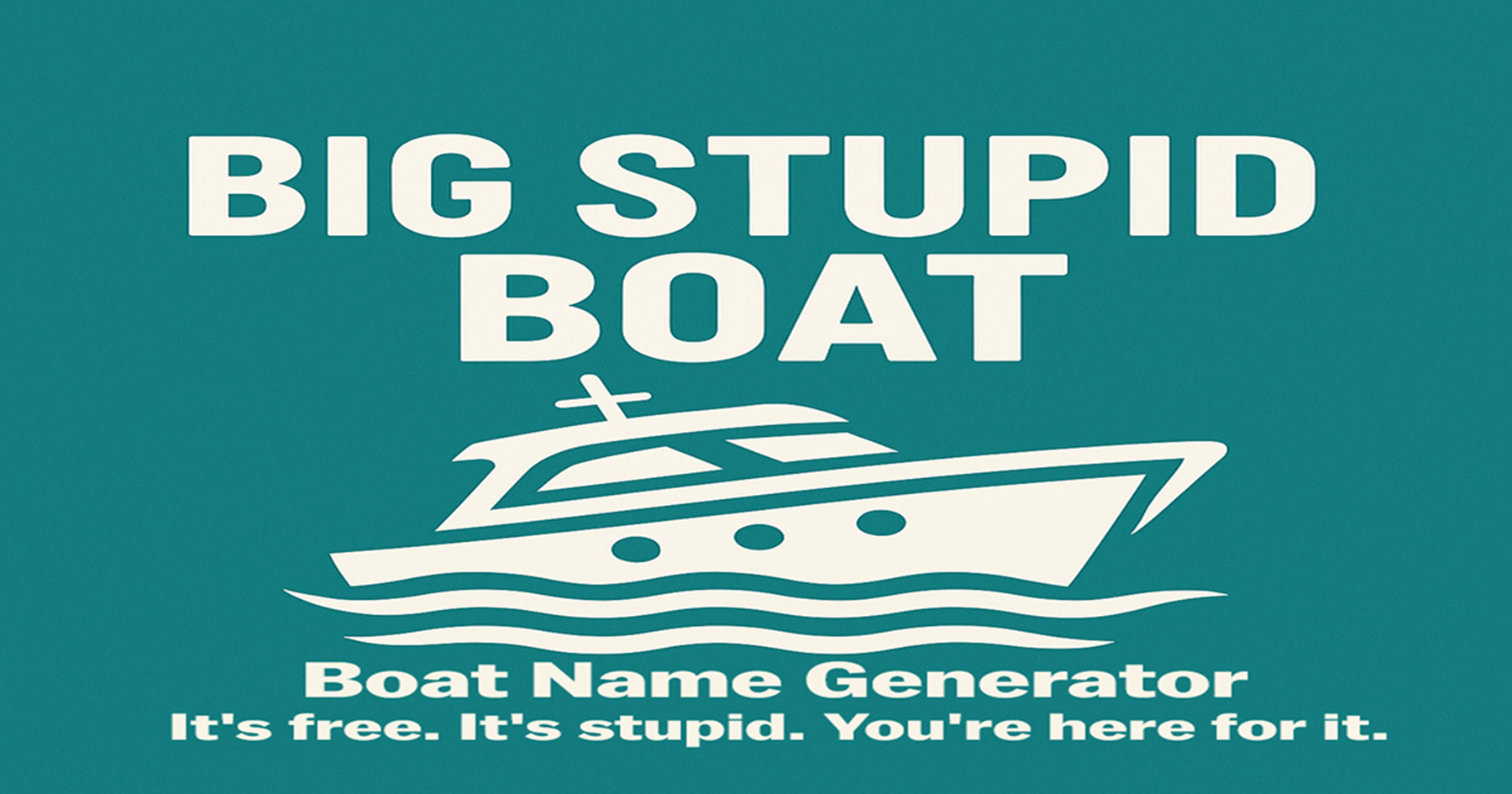 Big Stupid Boat Logo